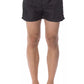 Roberto Cavalli Sport Black Polyester Men Swimsuit