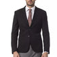 Billionaire Italian Couture Black Wool Blazer