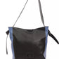 Pompei Donatella Black Leather Shoulder Bag