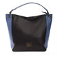 Pompei Donatella Black Leather Shoulder Bag