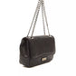 Pompei Donatella Black Leather Crossbody Bag