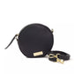 Pompei Donatella Gray Leather Crossbody Bag