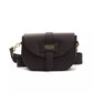 Pompei Donatella Brown Leather Crossbody Bag