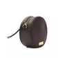 Pompei Donatella Brown Leather Crossbody Bag