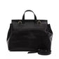 Pompei Donatella Black Leather Handbag