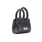 Pompei Donatella Blue Leather Handbag