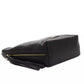 Pompei Donatella Black Leather Shoulder Bag