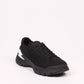 Neil Barrett Sleek Black Bolt Sneakers with Technical Fabric