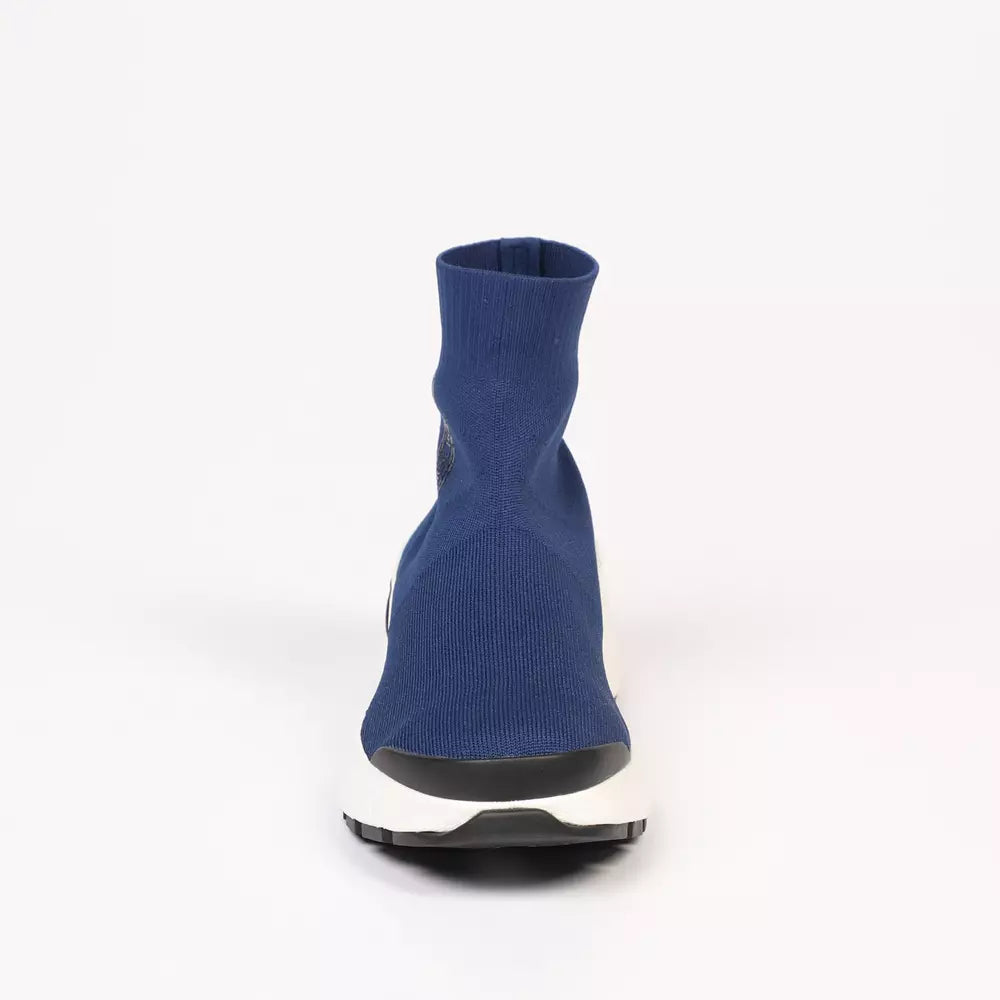 Neil Barrett Electric Bolt Sock Sneakers in Dazzling Blue