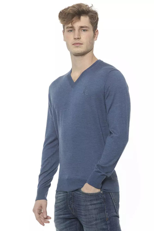 Billionaire Italian Couture Blue Cashmere Sweater