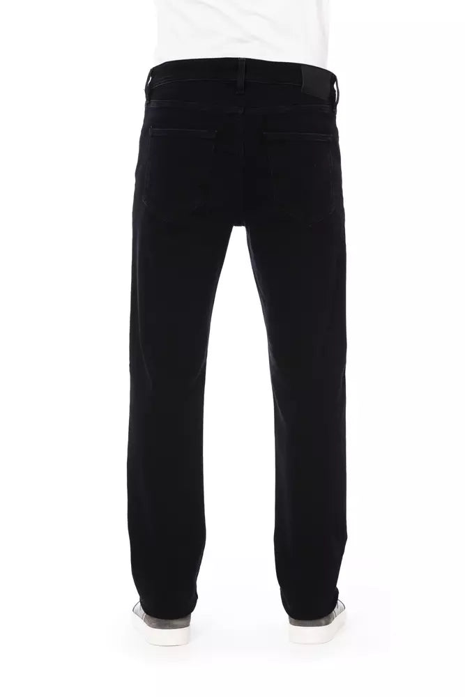 Baldinini Trend Black Cotton Jeans & Pant