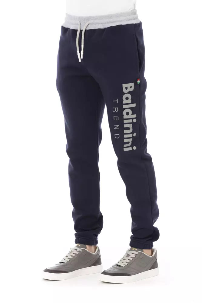 Baldinini Trend Gray Cotton Jeans & Pant