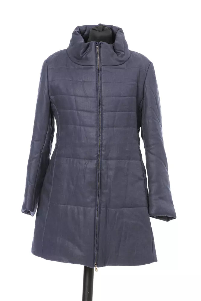 Jacob Cohen Blue Cotton-Like Jackets & Coat