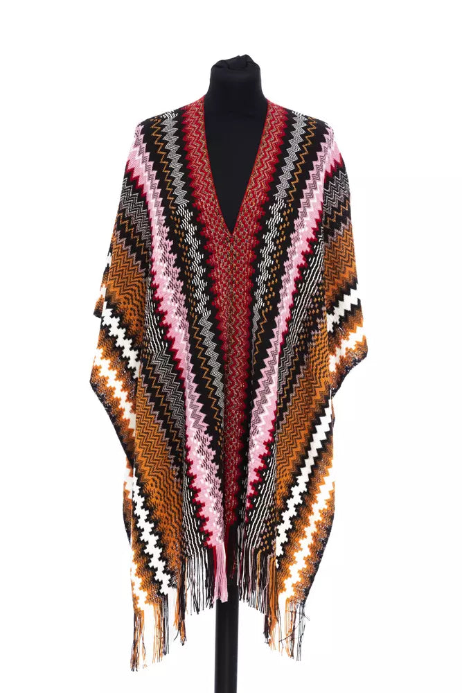 Missoni Multicolor Wool Poncho