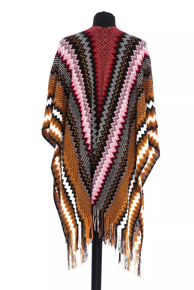 Missoni Multicolor Wool Poncho