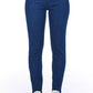 Frankie Morello Blue Cotton Jeans & Pant