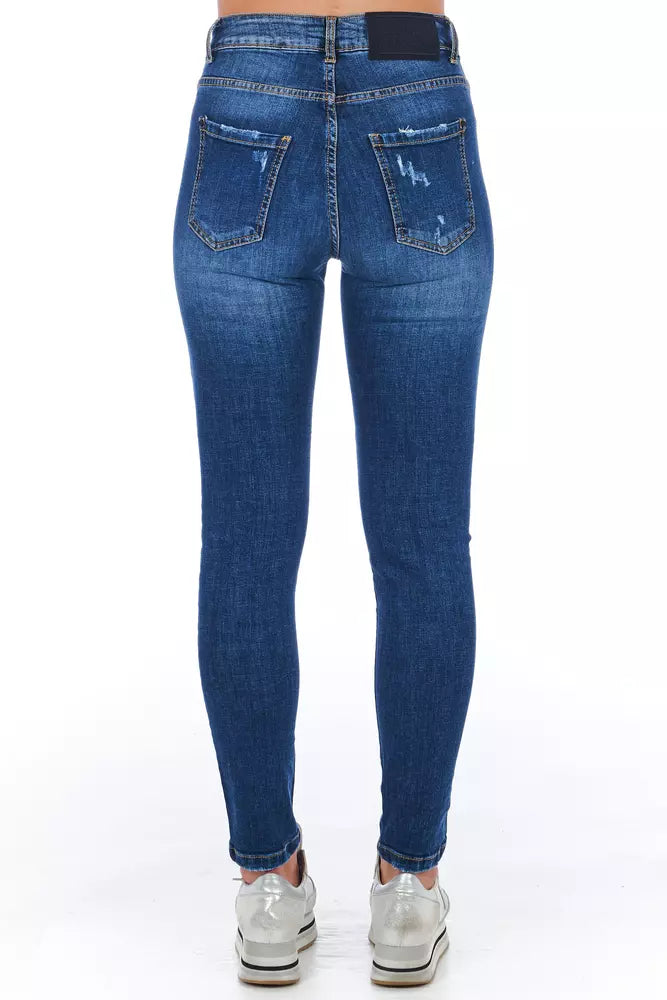 Frankie Morello Blue  Jeans & Pant