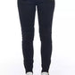 Frankie Morello Black Cotton Jeans & Pant