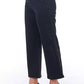 Frankie Morello Black Cotton Jeans & Pant