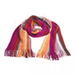 Missoni Geometric Pattern Fringed Scarf in Vibrant Hues