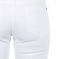 Frankie Morello White Cotton Jeans & Pant