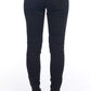 Frankie Morello Black Cotton Jeans & Pant