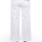 Frankie Morello White Cotton Jeans & Pant