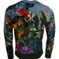 Dolce & Gabbana Jungle Wool Silk Pullover Logo Sweater