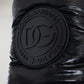 Dolce & Gabbana Black Boots Padded Mid Calf Winter Shoes