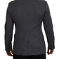 Dolce & Gabbana Gray Wool Stretch Slim Fit Jacket Blazer