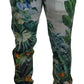 Dolce & Gabbana Multicolor Silk Statement Pants