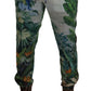 Dolce & Gabbana Multicolor Silk Statement Pants