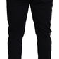 Dolce & Gabbana Black DG Print Mens Jogger Pants