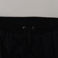 Dolce & Gabbana Black DG Print Mens Jogger Pants