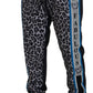 Dolce & Gabbana Multicolor DG King Leopard Print Jogger Pants