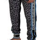 Dolce & Gabbana Multicolor DG King Leopard Print Jogger Pants