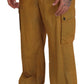 Dolce & Gabbana Brown Linen Drawstring Cargo Pants