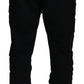 Dolce & Gabbana Black Cotton Men Jogger Pants