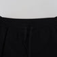 Dolce & Gabbana Black Cotton Men Jogger Pants