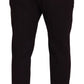 Dolce & Gabbana Brown Cotton Chino Men Pants