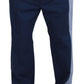 Dolce & Gabbana Blue Cotton Straight Fit Pants