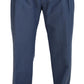 Dolce & Gabbana Blue Linen Chino Men Formal Pants