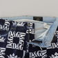 Dolce & Gabbana Blue Cotton DG Crown Skinny Denim Jeans