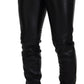 Dolce & Gabbana Black Shiny Stretch Skinny Pants