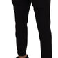 Dolce & Gabbana Black Wool Chino Men Formal Pants