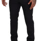 Dolce & Gabbana Dark Grey Solid Men Formal Pants