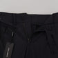 Dolce & Gabbana Dark Grey Solid Men Formal Pants