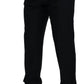 Dolce & Gabbana Black Wool Chino Formal Pants