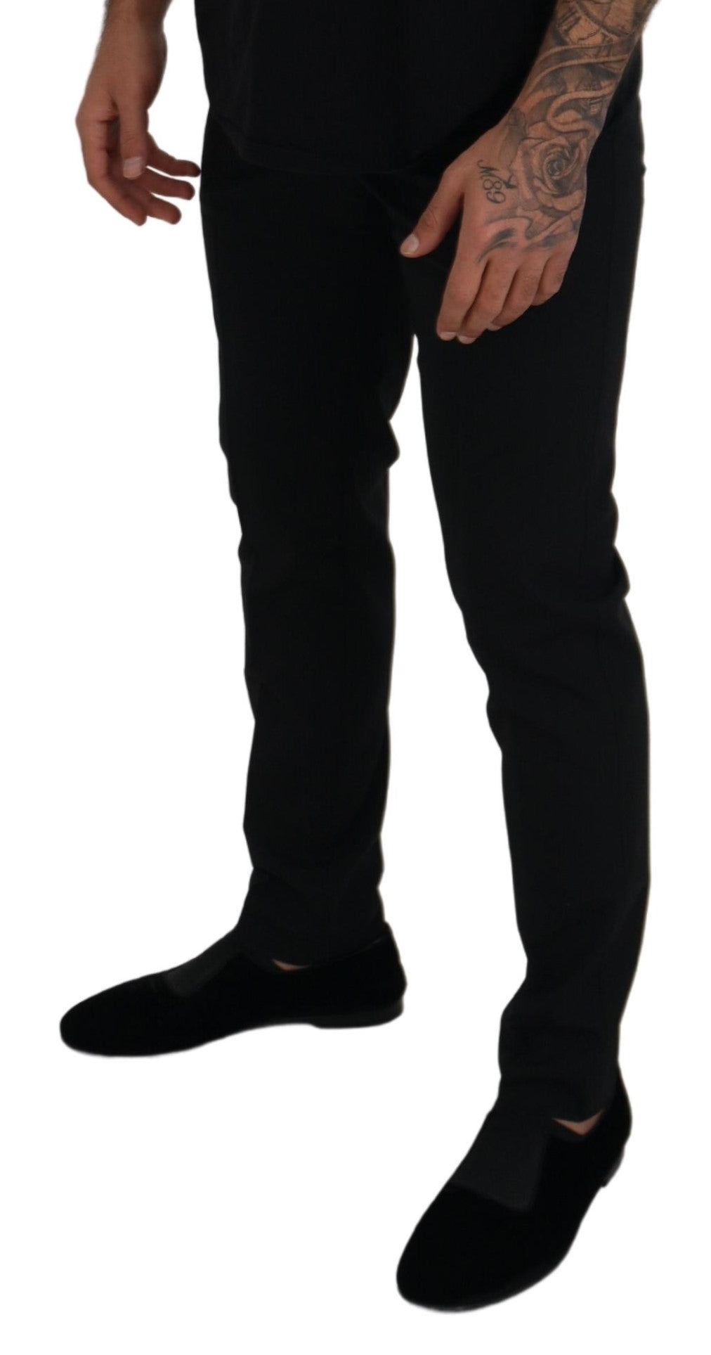 Dolce & Gabbana Black Chino Pants