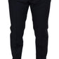 Dolce & Gabbana Blue Wool Chino Formal Pants